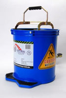 CC Clean Contract Wringer 15L Mop Bucket Blue