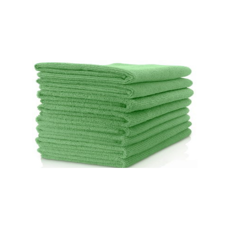 NAB Clean microfibre cloth Green 40x40cm pk10