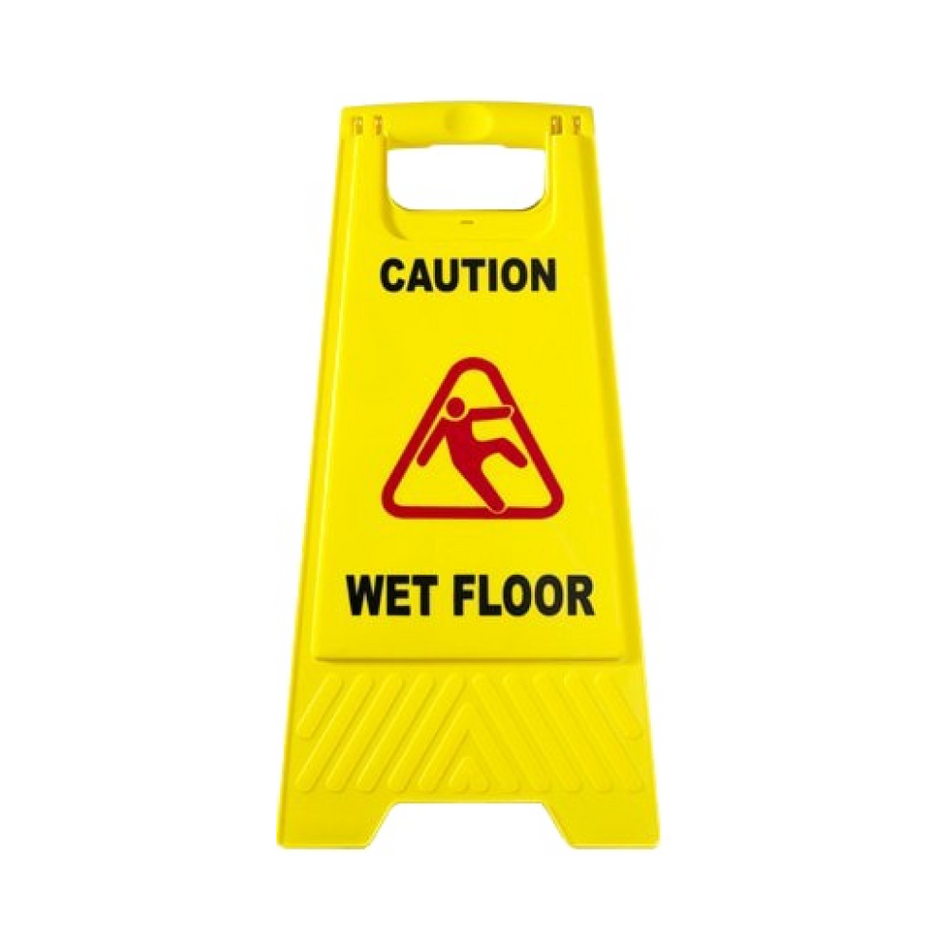 Wet Floor Saftey Sign A-Frame Yellow