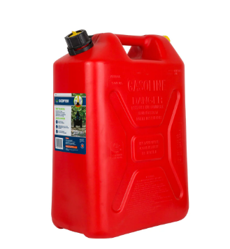 SCEPTER PLASTIC JERRY CAN RED  20L