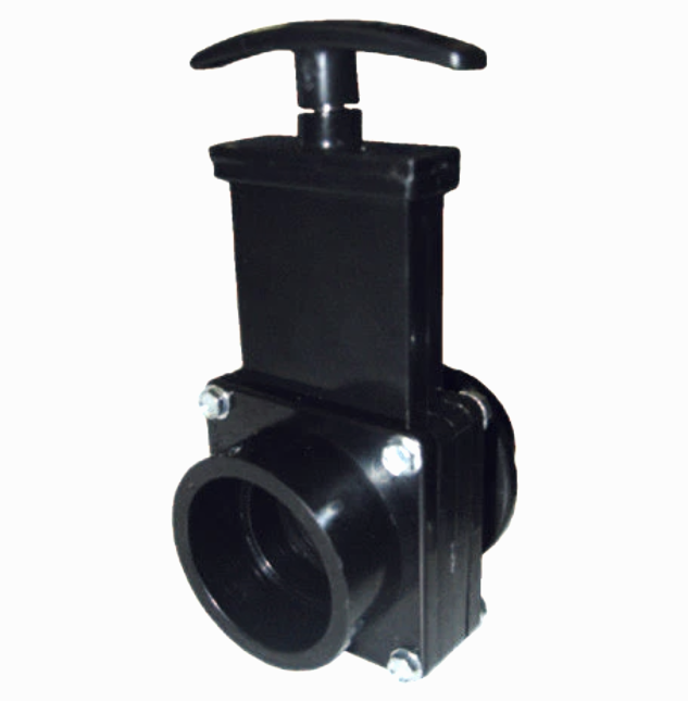 1.5" Black Gate Dump Valve-Screw