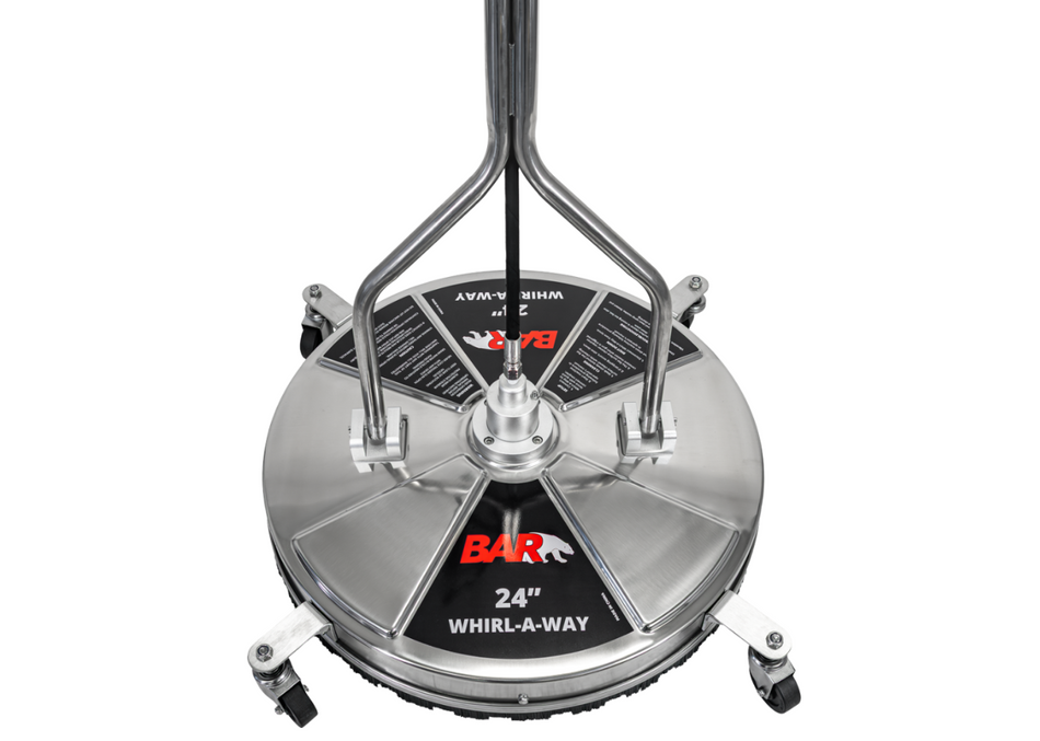 Whirlaway Surface Cleaner 24" Stainless