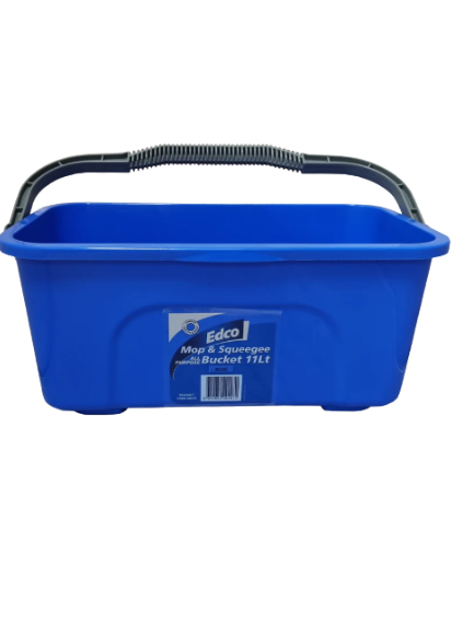 Edco All purpose Mop & Squeegee Bucket 11lt - Blue  (6 Only)