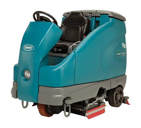Tennant T16 Battery Ride-On Floor Scrubber Cylindrical