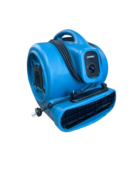 1HPAir Mover Carpet Clam WHndl**