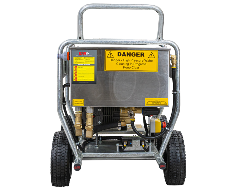 Pressure Washer Electric Start Honda 3,800 PSI @ 15 L/min Water tank