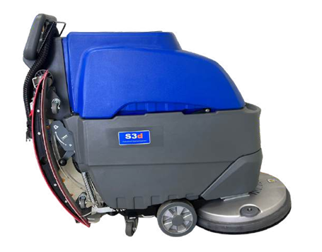 TITUS S3D push Scrubber Machine
