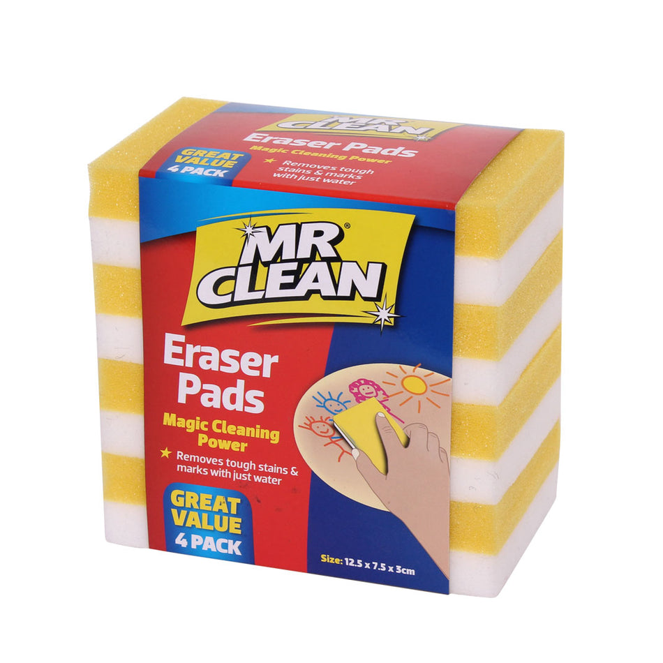 Eraser Pads 4Pk