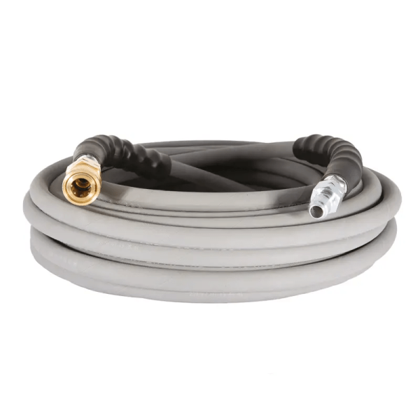 Hose 15M R1 3/8 Grey Qc