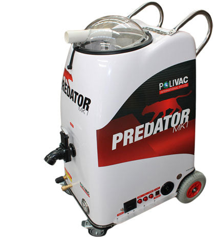 Predator MK1 Kit With 7.5m Solution hose | 7.5m Vacuum hose   with 2-Jet, 12” Stainless Steel Wand