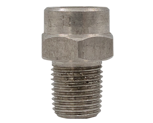 1/8â€³ NPT Screw On 25Âº â€œFanâ€ Flushing Nozzle â€“ Spraying Systems