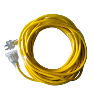 Ext Lead-25m 10amp Yellow