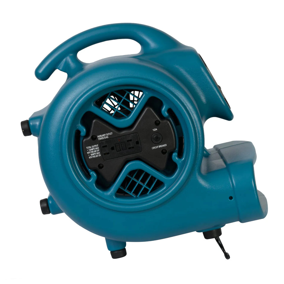 XPOWER X-600AC Professional Air Mover 3/4HP 2400CFM
