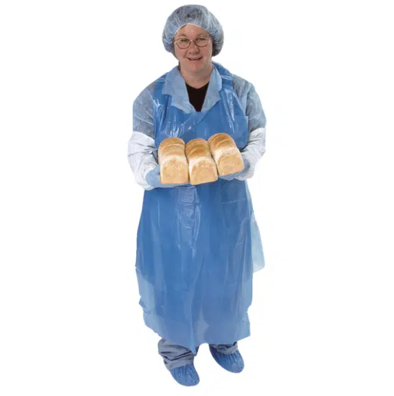 Pro-val Disposable Apron 800 x 1400 x 0.025mm Thick Blue (500 pcs)