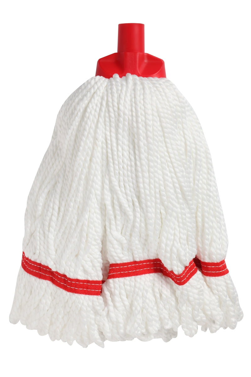 Edco Microfibre Round Mop - Red 1 Only