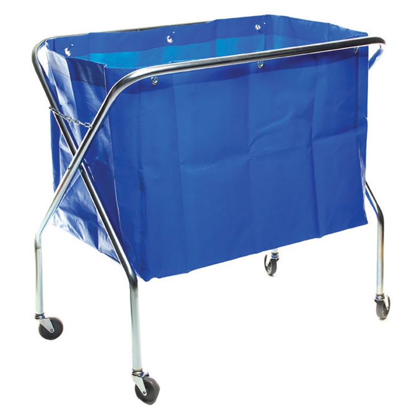 Scissor Waste Trolley Complete
