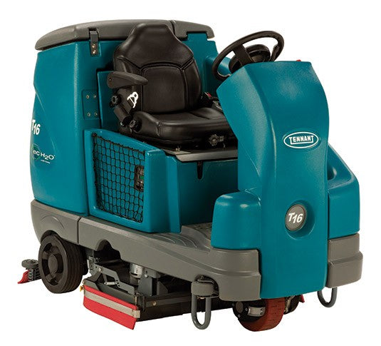 Tennant T16 Battery Ride-On Floor Scrubber Cylindrical