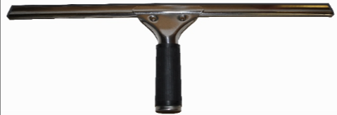 EDCO ECONOMY STAINLESS STEEL SQUEEGEE COMPLETE - 14"/35CM (1 ONLY)