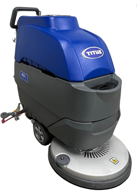 TITUS S3b Automatic/Driven Walk Behind Scrubber Machine