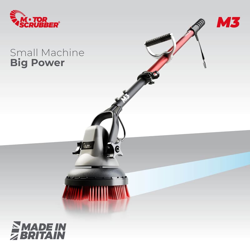 Motorscrubber M3S - StarterKit with Short Handle