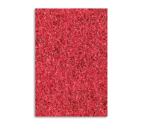 MADE TO ORDER - GLOMESH REGULAR RECTANGULAR THICKLINE510X350MM - RED (5 ONLY)