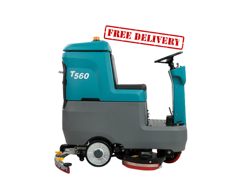 T560 Micro Ride-On Scrubber