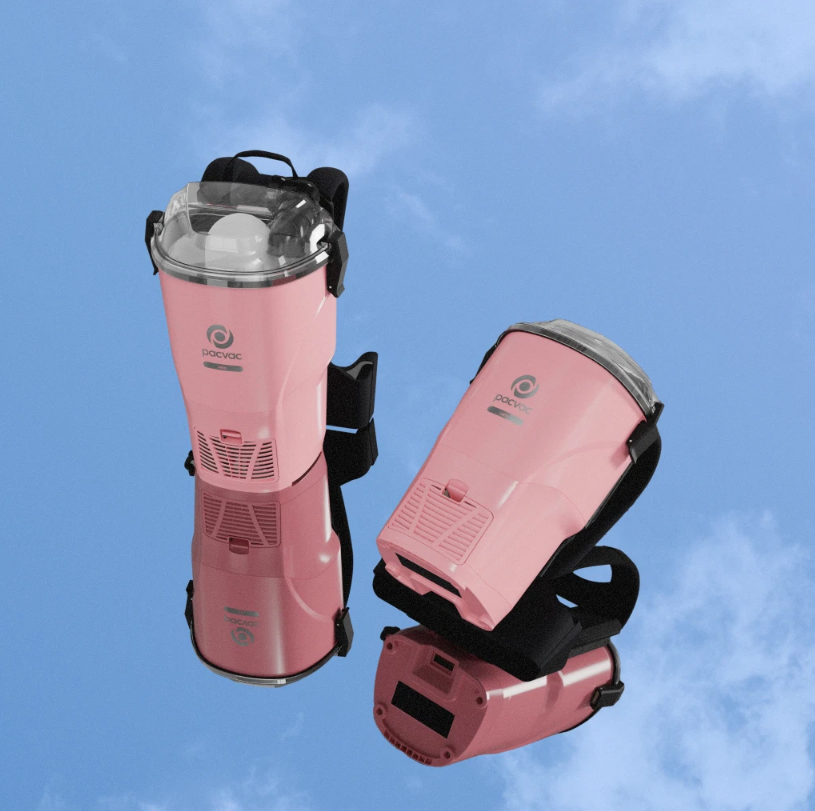 Vacuum- Pacvac- Backpack- Pink Velo