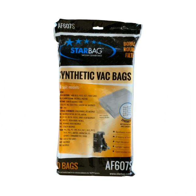 Vacuum bag-Synthetic 10Pk PV900 pullman Backpack