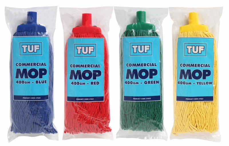 Tuf Commercial Mop 400Gm - Red (1 Only)