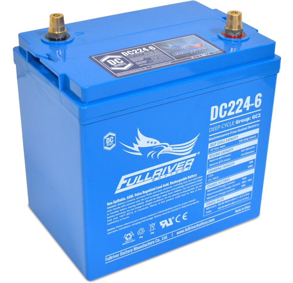 BATTERY AGM 6V 224AH FULRIVER