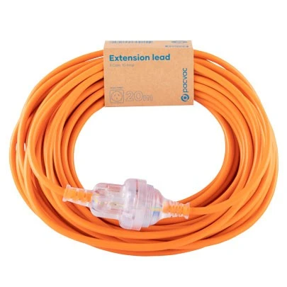 Extension Lead - 20m - 3C - Plug Type I