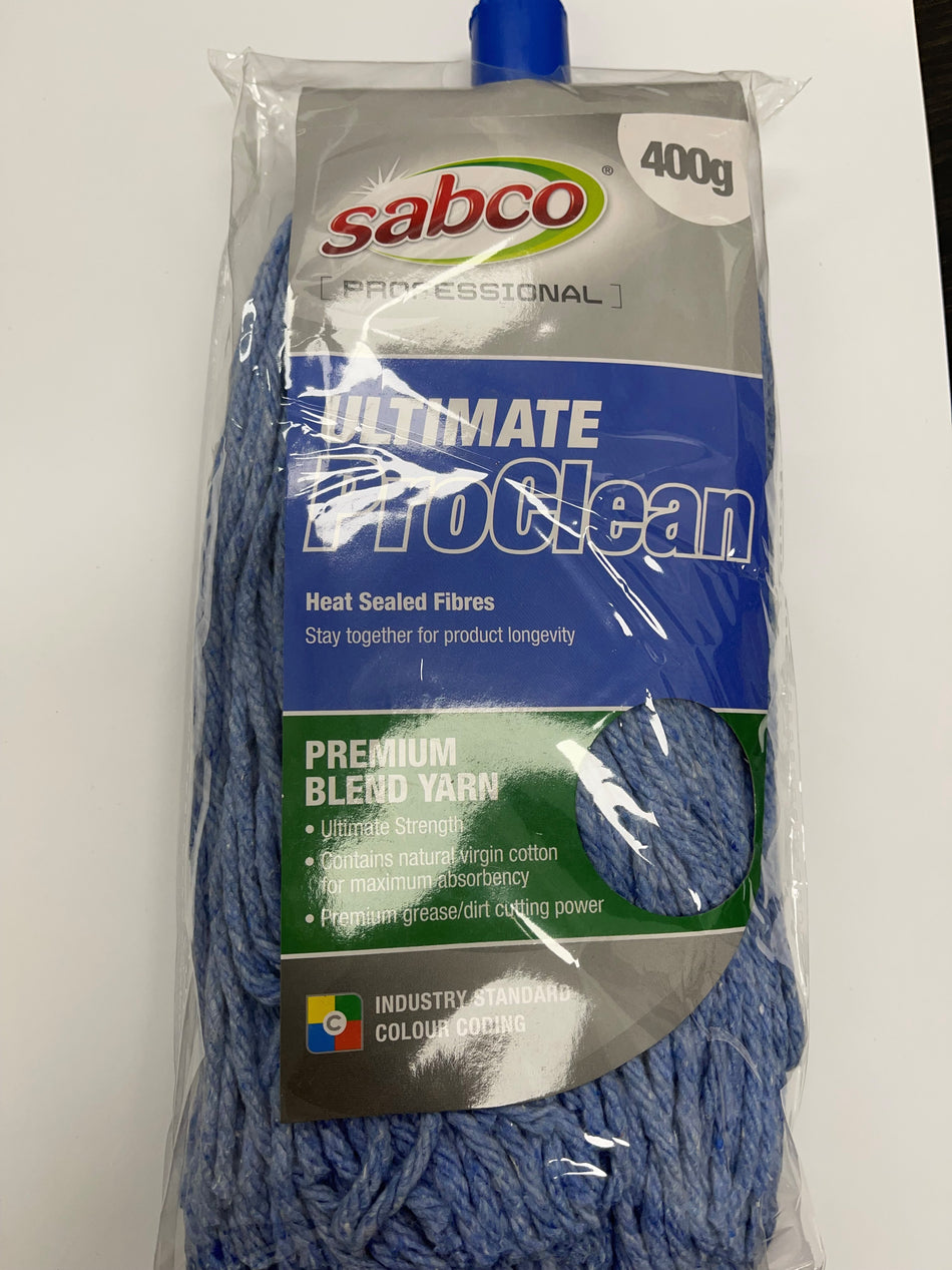 400g Ultimate ProClean Mop - Blue - (Previous code SAB34050B)