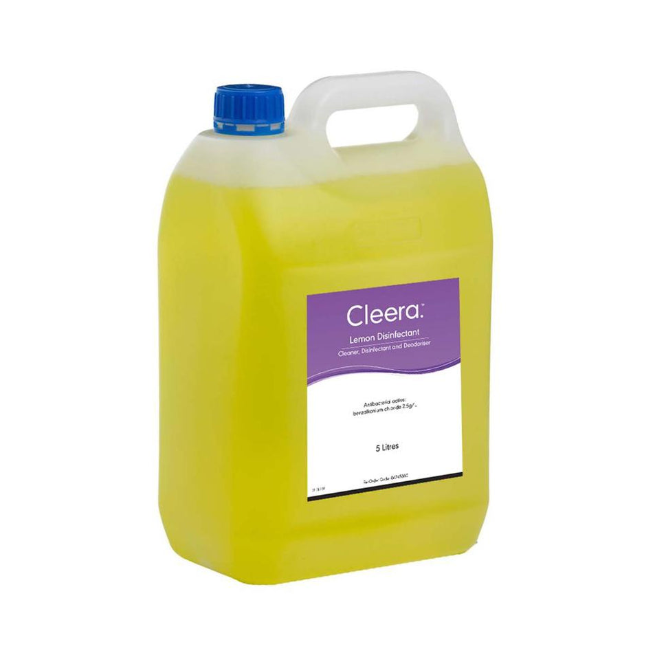 DISINFECTANT LEMON CLEERA COMMERCIAL GRADE \ 5L