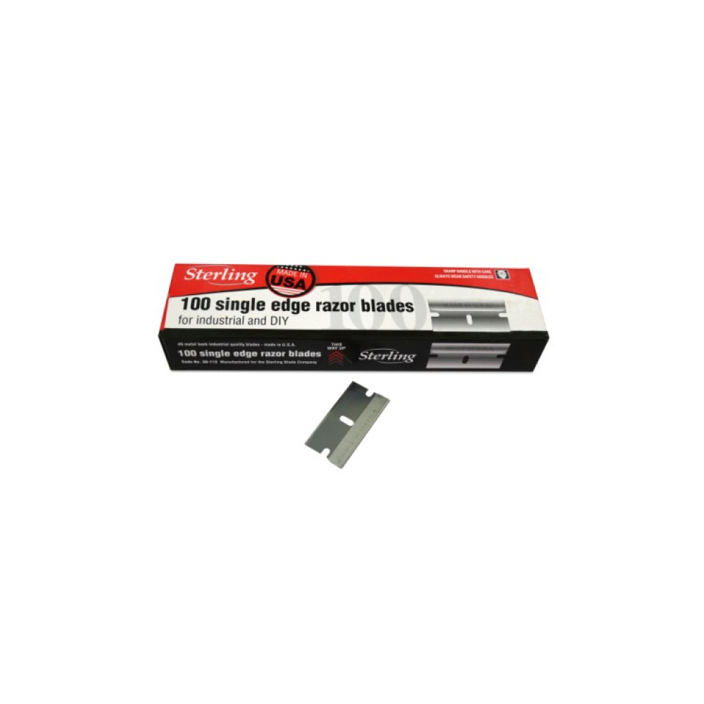 Sterling single side razor pk/100 – TCE Solutions